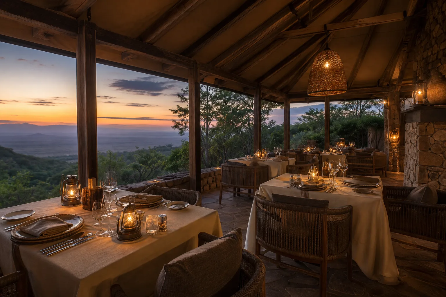 Sample placeholder safari lodge dining pavilion concept